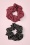 Banned Retro - dotty scrunchie in rood 2
