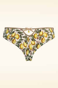 Marlies Dekkers - Mambo Amalfi Lemon Print Butterfly Briefs in Cream 4