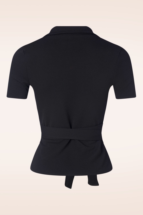 Vintage Chic for Topvintage - Maggie Top in Black 2