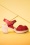 Lotta from Stockholm - 60s Loretta Leather Clogs in Red