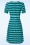 Tante Betsy - Auntie Scale Kleid in Grün und Blau 2