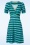 Tante Betsy - Auntie Scale Dress in Green and Blue