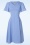 Collectif Clothing - Alex Tea Dress in Sky Blue
