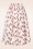 Collectif Clothing - Jasmine Rock Lobster swing rok in wit 2