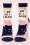 Blue Q - Fight Like A Girl Ankle Socks Années 50
