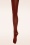 King Louie - 60s Solid Tights in Pecan Brown