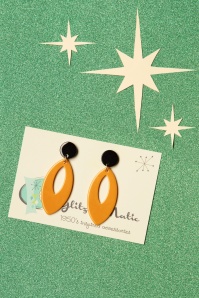 Collectif Clothing - Banana Split Earrings Années 50