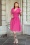 Vintage Chic for Topvintage - Sadie Slinky Swing Dress in Pink