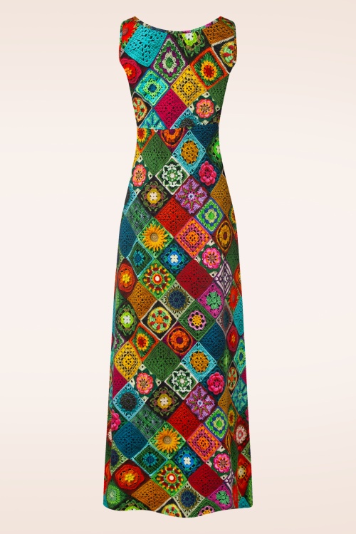 LaLamour - Gia Granny Maxi Dress in Multi 2