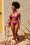 TC Beach - Bas de bikini taille mi-haute Coral en violet