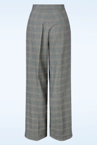 Collectif Clothing - Gerilynn Prince of Wales pantalon in grijs 2