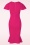 Vintage Chic for Topvintage - Katie pencil jurk in magenta roze 2