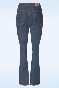 Rock-a-Booty - Rosa Jeans in denimblauw 4