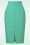 Glamour Bunny Business Babe - Rose Lee Pencil Skirt in Mint  3