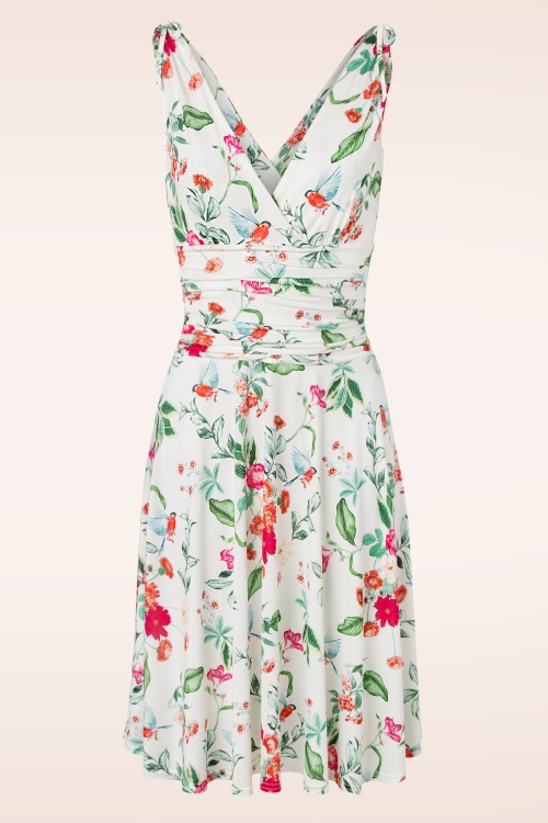Vintage Chic for Topvintage - Grecian Schmetterling Kleid in Multi