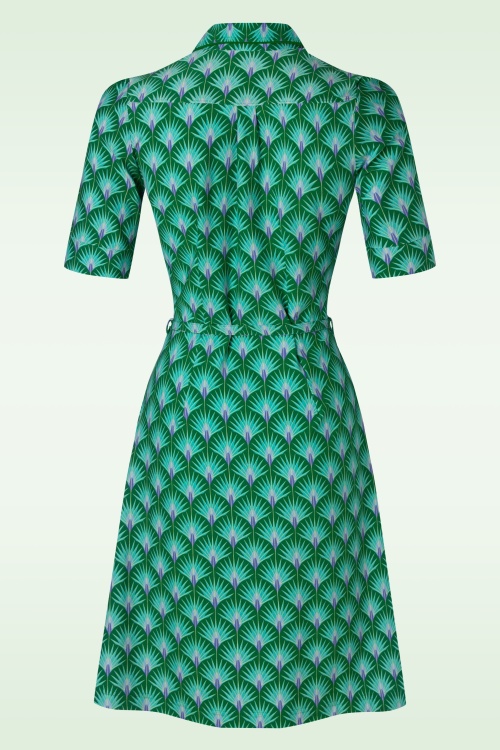 Tante Betsy - Betsy Palm Dress in Green 3