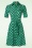 Tante Betsy - Betsy palm jurk in groen 2