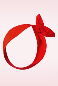 Be Bop a Hairbands - 50s Hair Scarf in Red