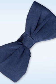 Banned Retro - 50s Dionne Bow Head Band in Navy 4