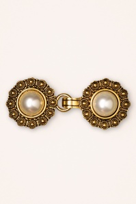 Urban Hippies - 20s Vest Clips in Gold and Pearl