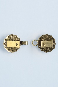 Urban Hippies - Vest Clips in Gold and Fjord Blue 2