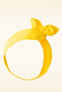 Be Bop a Hairbands - Haarsjaal in geel