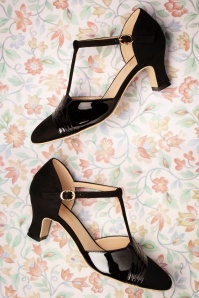 Charlie Stone - 40s New York Luxe Pumps in Black  3