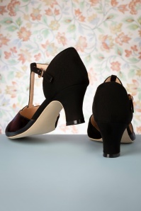 Charlie Stone - 40s New York Luxe Pumps in Black  4