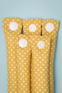 Lieblingsstucke By JuttaVerena - Rock The Dots - Set of 12 Curlers in Yellow 4