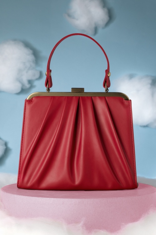 Lola Ramona ♥ Topvintage - Inez Love At First Sight Bag in Red