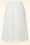 Vintage Chic for Topvintage - Delphi Polkadot Mesh Skirt in White 4