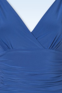 Vintage Chic for Topvintage - Robe Grecian en bleu bleuet 3