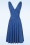 Vintage Chic for Topvintage - Grecian Dress in Cornflower Blue