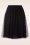Vintage Chic for Topvintage - Delphi polkadot mesh rok in zwart