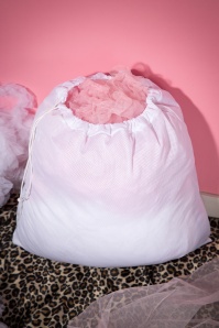 Banned Retro - Petticoat Wash Bag en Blanc