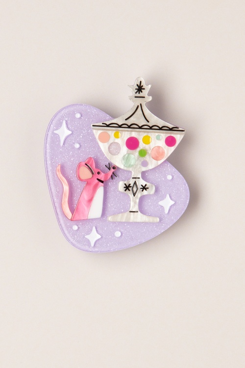 Erstwilder - Shirley the Sweetest Mouse Brooch