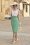 Glamour Bunny - The Roslyn Pencil Dress in Vibrant Sage Green