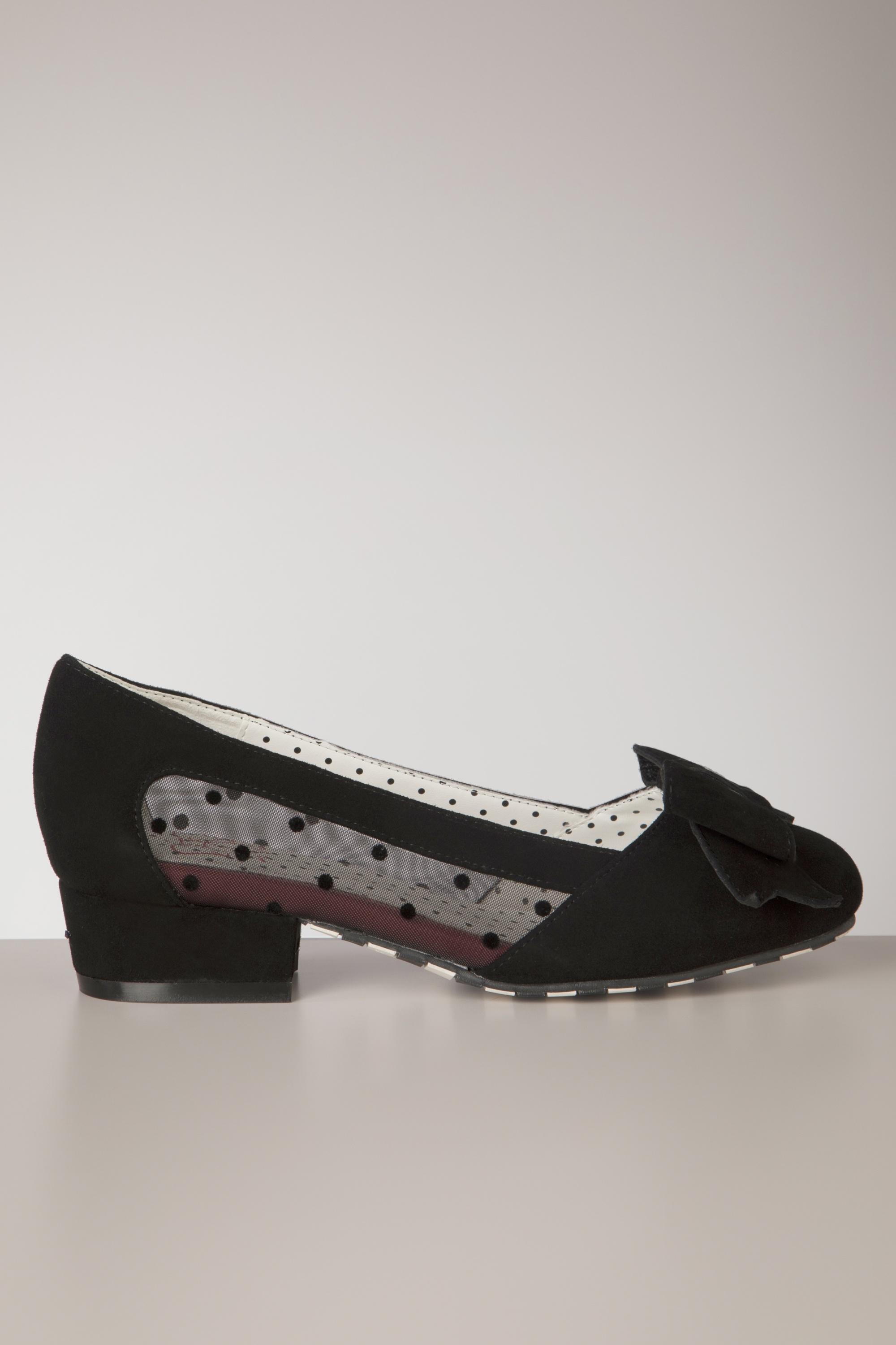 Lola Ramona - Alice Morticia schoenen in zwart