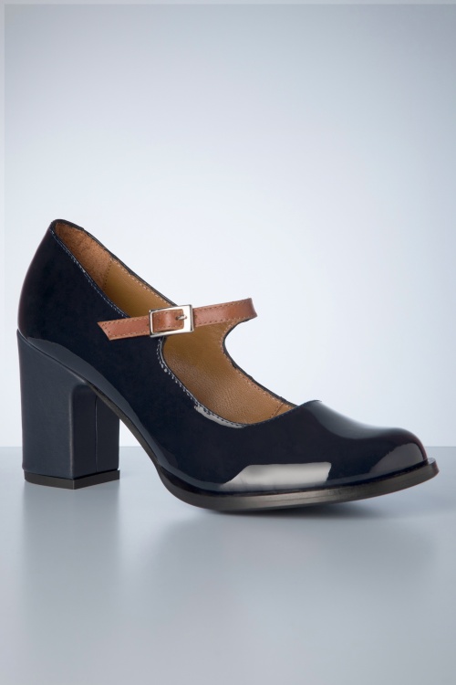 Navy mary jane pumps hotsell