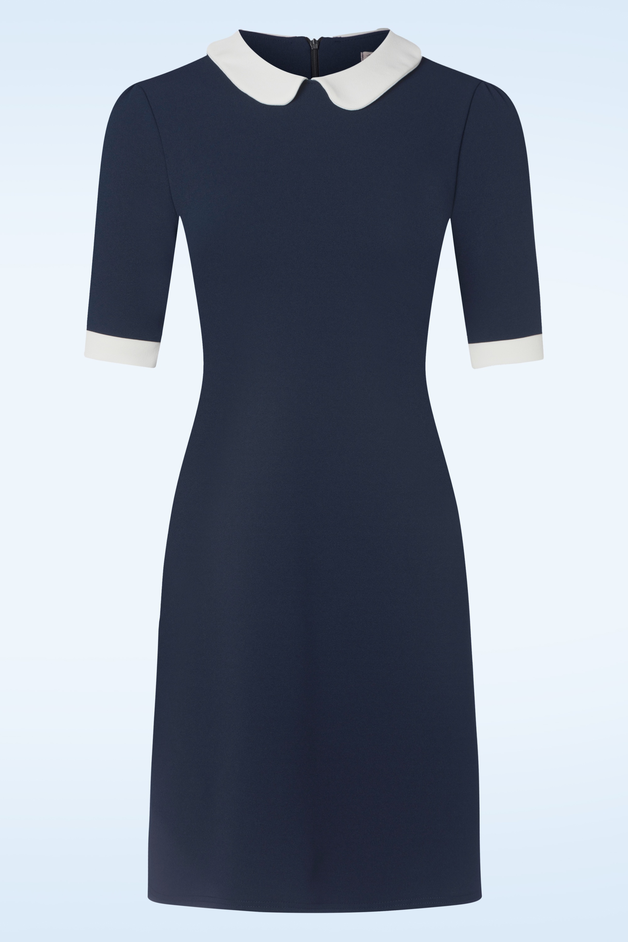 Vintage Chic for Topvintage - Ebony jurk in navy