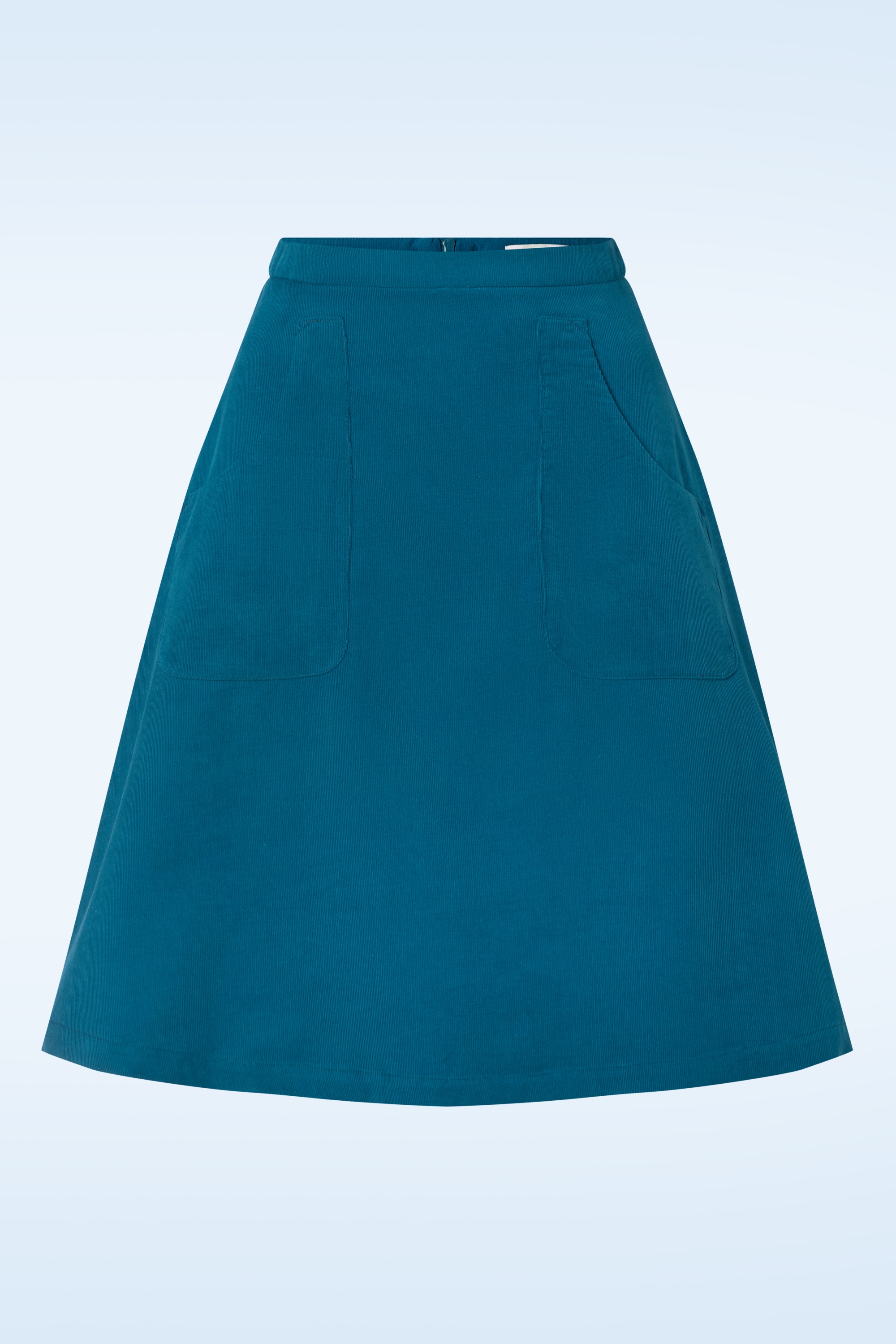 Cissi och Selma Sonja Corduroy Skirt in Petrol | Shop at Topvintage