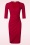 Vintage Chic for Topvintage - Janice koker jurk in rood