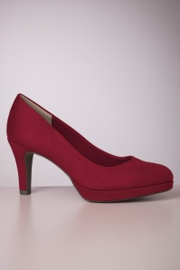 Tamaris - Bernice pumps in rood 2