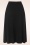 King Louie - Juno Milano crepe midi rok in zwart 4