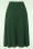 King Louie - Juno Milano crepe midi rok in bos groen 5