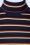 King Louie - Mimmi stripe rollneck top in evening blauw 5