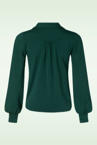 King Louie - Carina Light blouse in urban groen 4