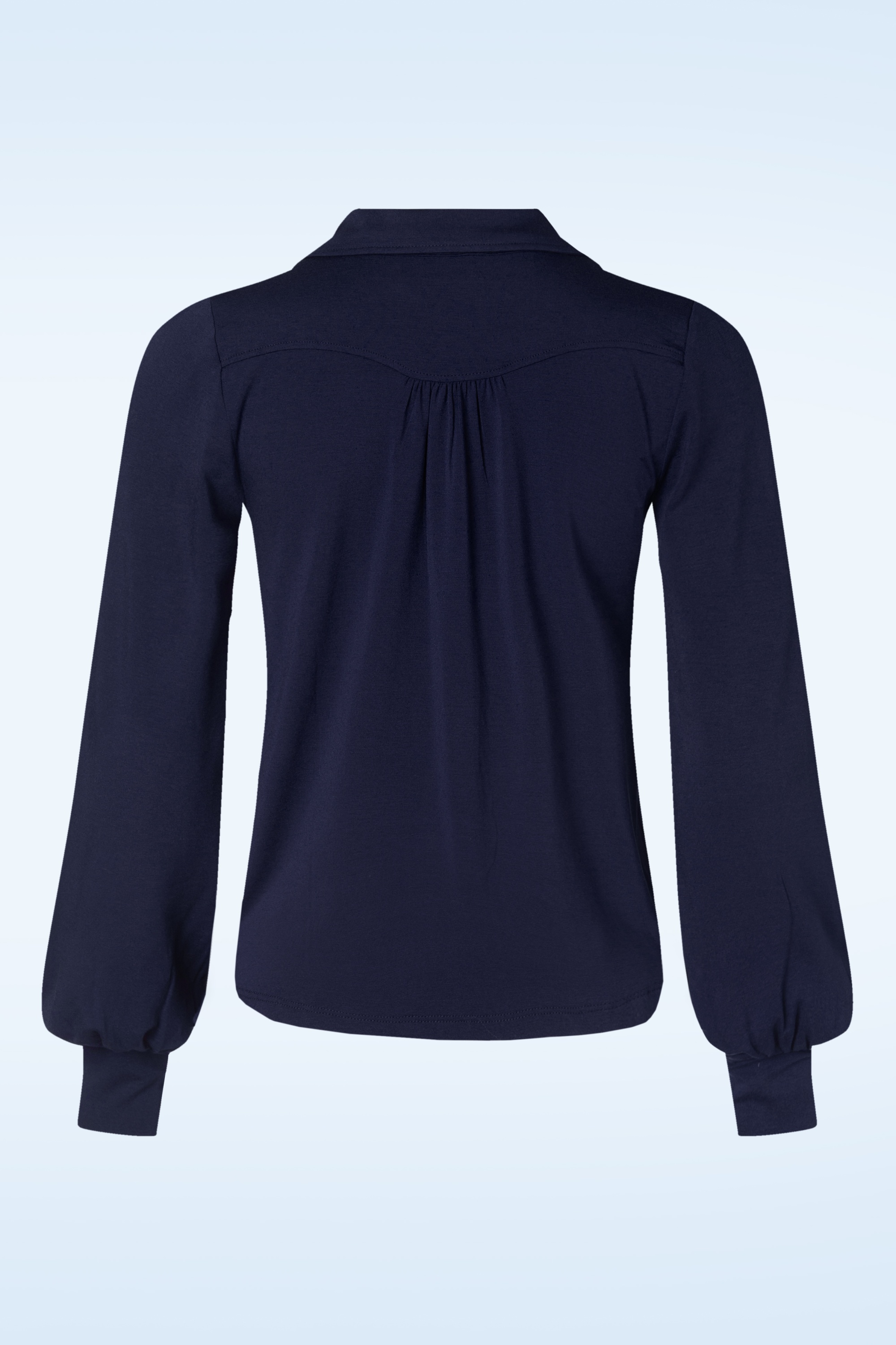 King Louie - Carina Light blouse in avond blauw 4