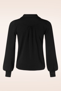 King Louie - Carina Light blouse in zwart 4