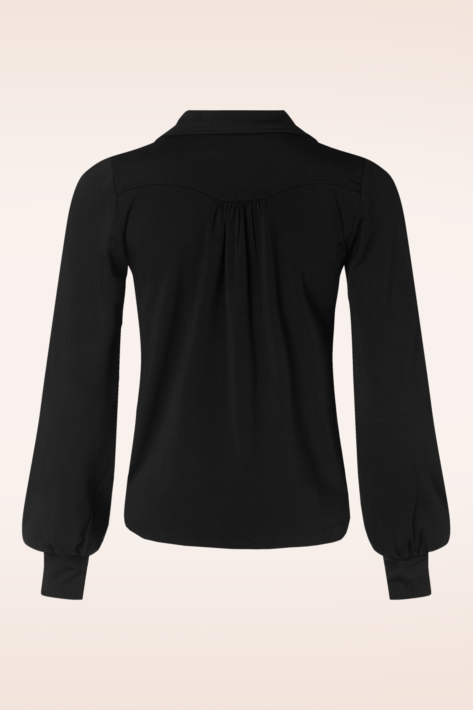 King Louie - Carina Light blouse in zwart 4